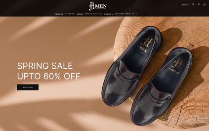 Website Development for Amen Shoes UK (1)