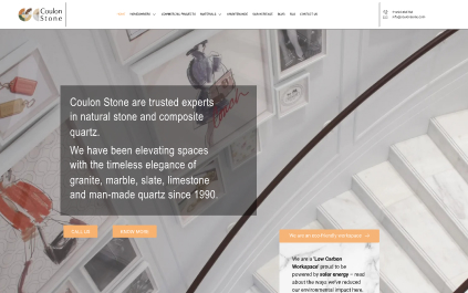 Website Development for Coulon Stone (1)