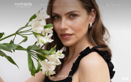 Website Development for Nomads Clothing (1)